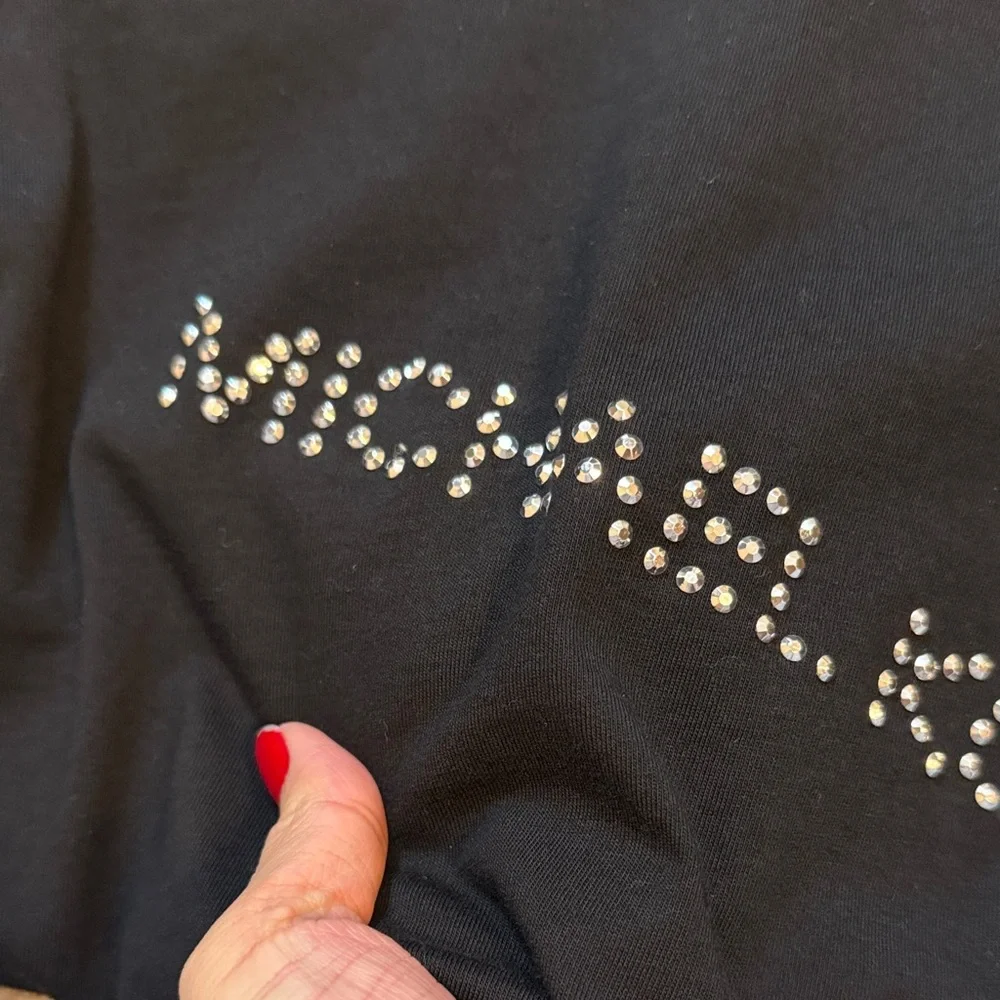 Michael Kors Black Long Sleeve Tee - Picture 5 of 5